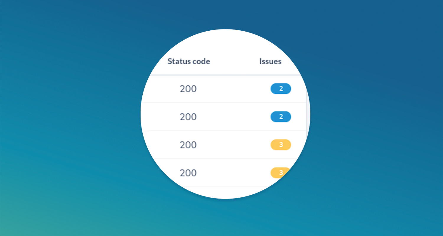 See how technical website issues affect your search performance