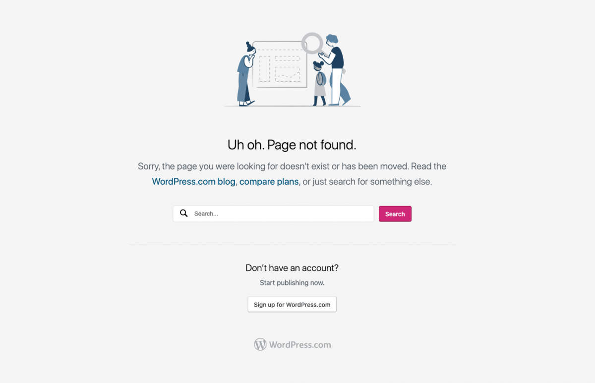 404-Seite-wordpress.com_-1 404 error page 404 error  