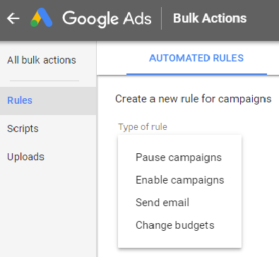 automated-google-rules Google Ads Automated rules in Google Ads automated rules  