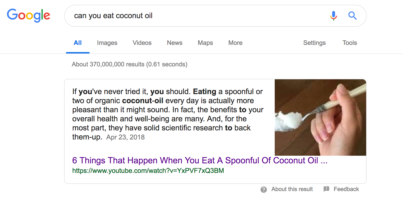 can-you-eat-coconut-oil-Google-Search Yoast Voice Search content for voice search Content  