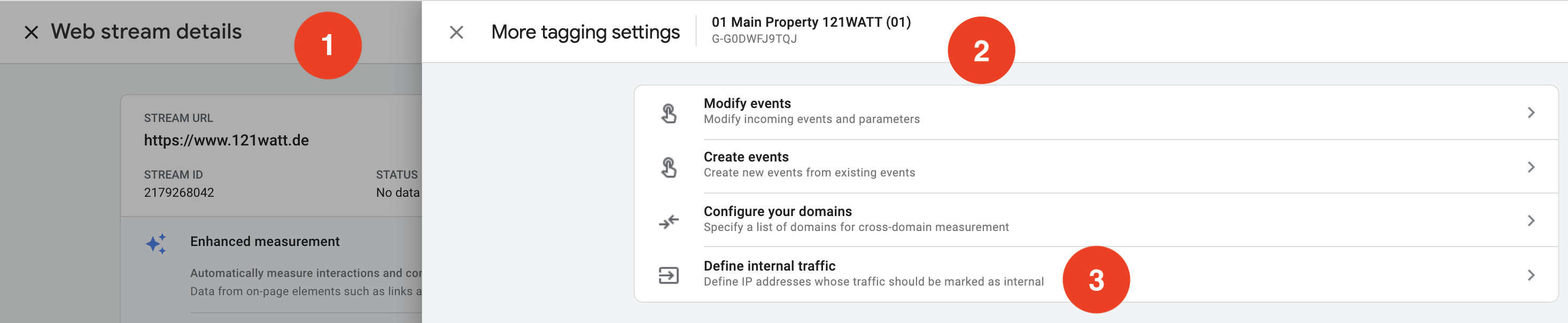 define-internal-traffic-ga4 universal analytics Google Analytics 4 property Google Analytics 4 GA4 property GA4  