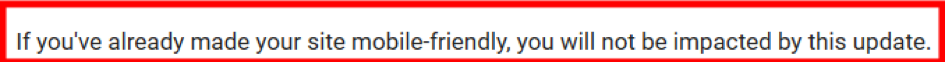 Figure-1- SEO Google Mobile Update  