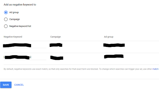 Google-Ads-Negative-Keyword-Group Google Ads Google ad campaigns  
