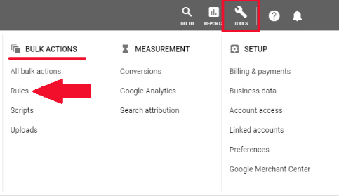 Google-Ads-Rules Google Ads Automated rules in Google Ads automated rules  