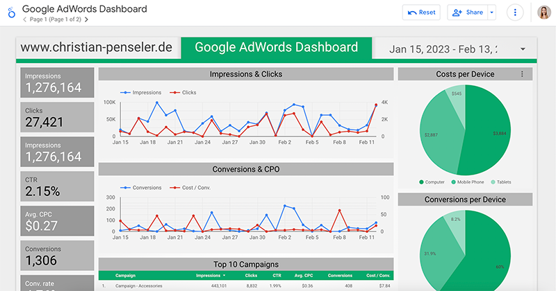 Google-looker-studio-adds-report  