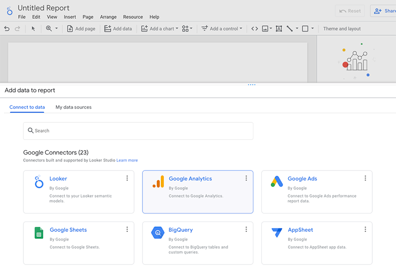 Google-looker-studio-authorize-connectors  