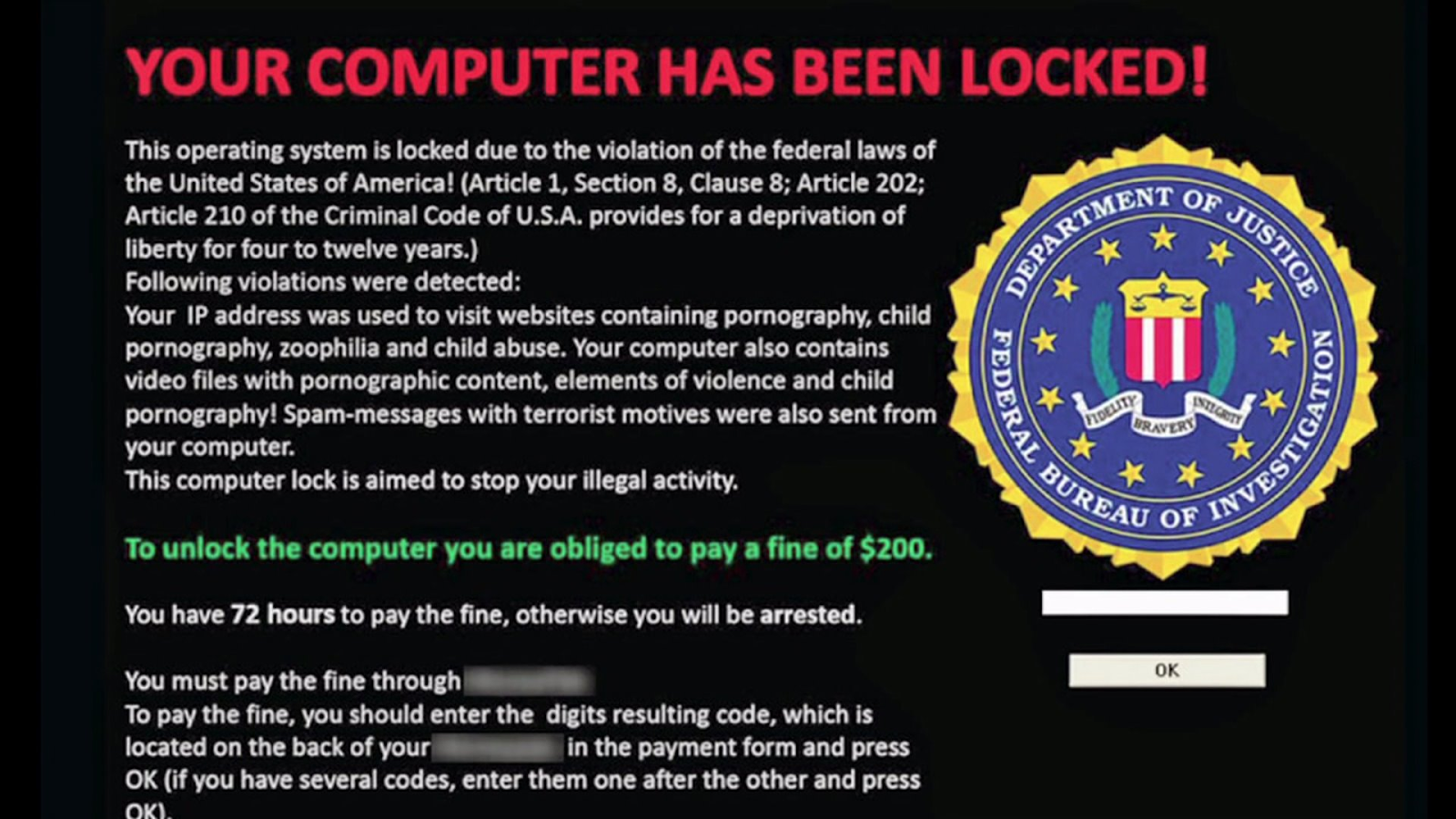 Ransomware  