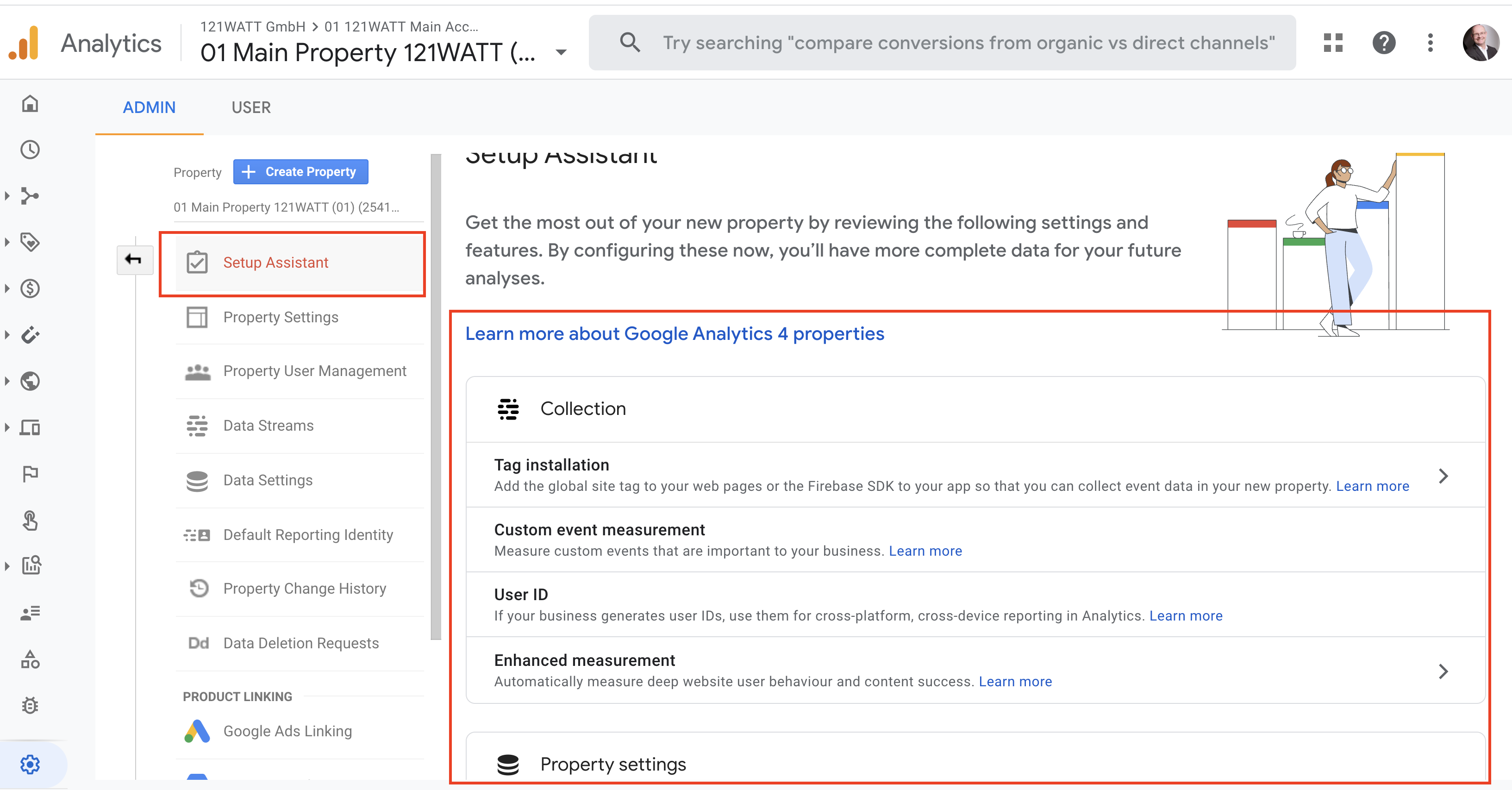 setup-assistant-ga4-ryte universal analytics Google Analytics 4 property Google Analytics 4 GA4 property GA4  